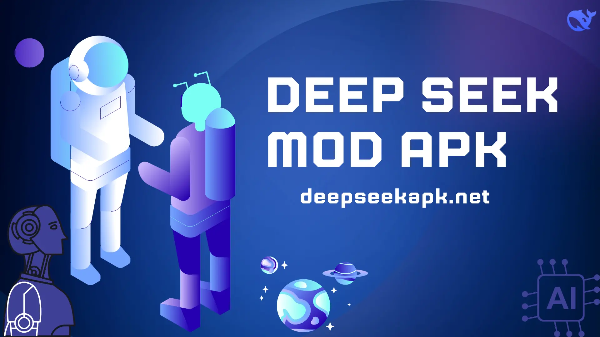 DeepSeek AI illustration